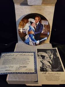 lot 4941 image: Gone with the Wind Collectors Plate