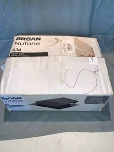 lot 4947 image: Broan Nutone Black Roof Cap 634 Location Shelf 2