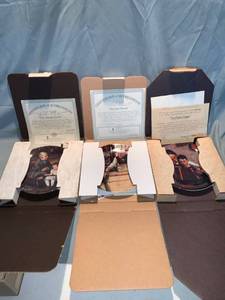 lot 80405 image: Lot of 3 Knowles Norman Rockwell Collectible Plates Location Shelf 3