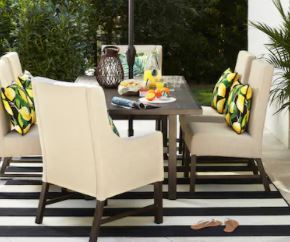 Allen and roth riverchase dining outlet table