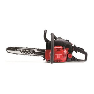 lot 24370 image: Craftsman 14 in. Gas Powered Chainsaw