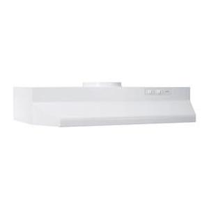 lot 25181 image: Broan Broan 424201 Under-Cabinet Hood, White, 190-CFM, 42-Inch White