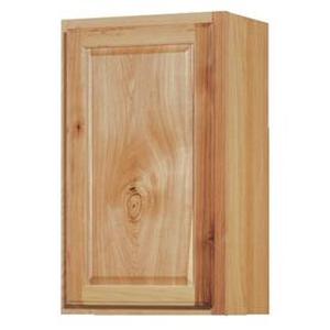 lot 25190 image: Kitchen Classics Denver 18-in W x 30-in H x 12-in D Finished Hickory Single Door Kitchen Wall Cabinet