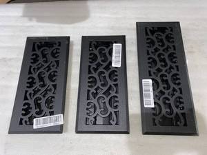 lot 35305 image: Floor Vent Grate Set of 3