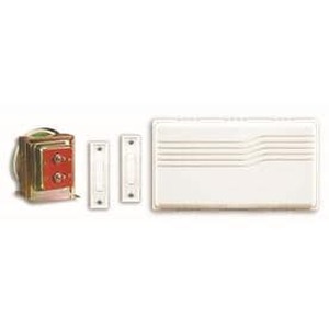 lot 35337 image: Utilitech White Doorbell Kit