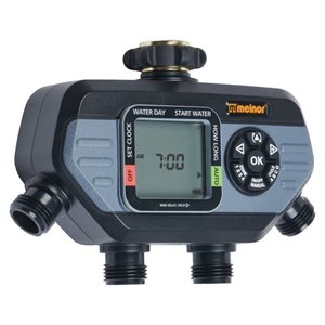 lot 35354 image: Damaged Melnor HydroLogic 4 Zone Timer