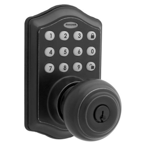 lot 41236 image: 8732501 Electronic Entry Knob Door Lock, Matte Black