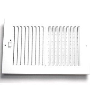 lot 41244 image: Accord AASWWH2146 SidewallCeiling Register with 2-Way Aluminum Design, 14-Inch x 6-Inch(Duct Opening Measurements), White