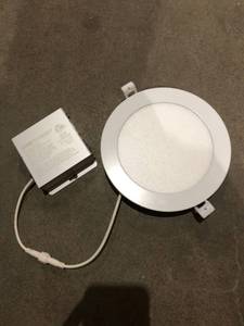 lot 42081 image: Utilitech LED Flushmount Ceiling Fixture