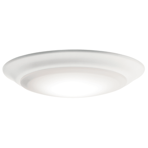 lot 42096 image: Kichler 43846LED40 White Gen I 7.5 Led Downlight