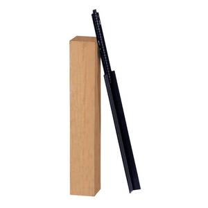lot 48009 image: Solar Group APK00000 4 x 4 Anchor Post Kit Includes Wooden Post, Steel Drive-In Anchor and Installation Hardware, Pine