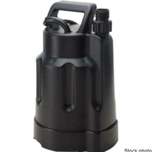 lot 15982 image: Utilitech 30 Gpm 13 Hp Submersible Water Utility Pump 10ft Cord Open Box