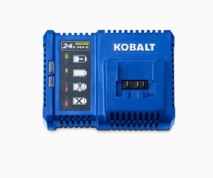 lot 35318 image: Kobalt 24v Max Lithium Ion Battery Charger