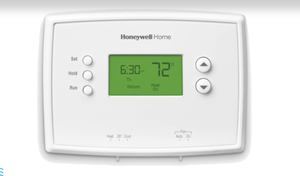 lot 35347 image: Honeywell Home 1-Week Programmable Thermostat