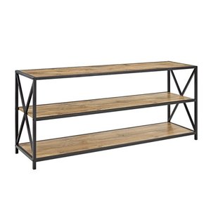 lot 20269 image: Carbon Loft Hattie 60-inch X-frame Bookshelf- Retail$183.99