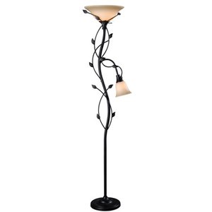 lot 20284 image: Copper Grove Codd 72-inch 2 Light Torchiere- Retail$149.99