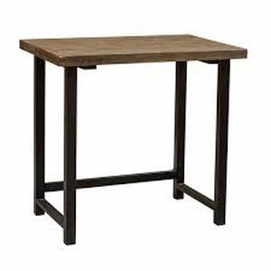 lot 20307 image: Carbon Loft Lawrence Metal and Solid Wood Desk- Retail$207.57
