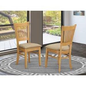 lot 20309 image: Copper Grove Quince Dining Chairs (Set of 2) - Retail$131.00 oak vancouer