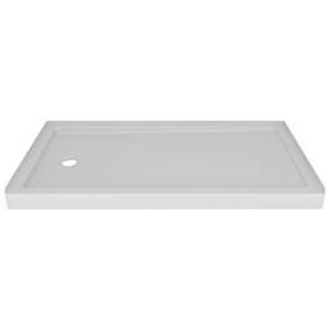 lot 441 image: Delta Laurel High Gloss White Acrylic Shower Base (Common 60-in x 32-in Actual 59.875-in x 30.75-in)