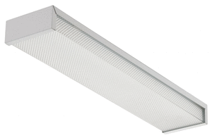 lot 446 image: Lithonia Lighting WRAP 2-Light 17W T8 Fluorescent Narrow Wraparound , 2-Feet