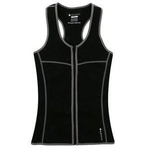 lot 69504 image: SaunaFX Womens Neoprene Slimming Vest with Microban XL - Black