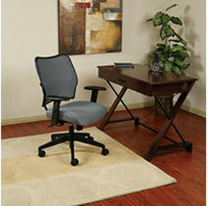 lot 90010 image: Office Star, OSP13V44N1WA, Space VeraFlex Series Task Chair, 1 Each, Charcoal Gray