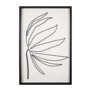 lot 95034 image: Stratton Home Decor Serene ll Metal and Wood Frame Wall Art