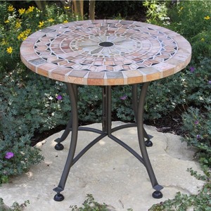 lot 95036 image: Havenside Home - Cordora 24-inch Sandstone Accent Table