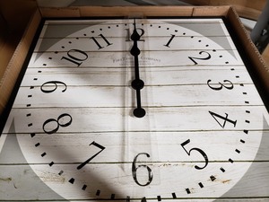 lot 95054 image: FirsTime & Co - Shiplap Clock