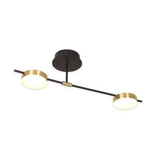 lot 95093 image: JC Topa 32.87 in. Modern and Contemporary Indoor Lighting LED Semi-Flush Ceiling Lamp