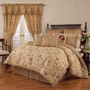 lot 95200 image: Imperial Dress Antique Comforter Set (King) 4pc - Waverly