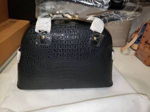 lot 1751 image: Black The Find Handbag