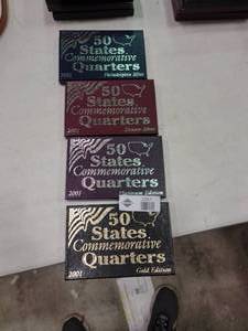 lot 2351 image: Lot of 4 Boxes of 2001 Commemorative State Quarters