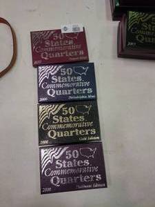 lot 2352 image: Lot of 4 Boxes of 2000 Commemorative State Quarters