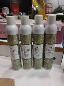 lot 2442 image: Lot of 4 Dicesare Freeze Frame Finishing Sprays