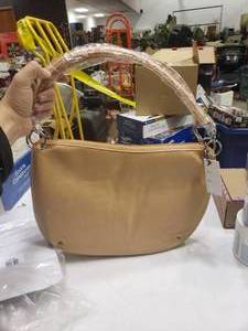 lot 2409 image: Coffee Colored Maxx New York Handbag
