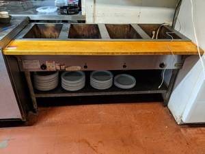 lot 3251 image: Food Warming Table, Contents Not Included