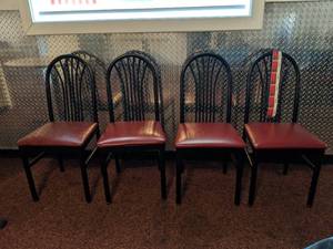 lot 3314 image: (4) Chairs, First Come First Served