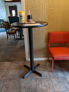 lot 3374 image: (2) High Top Tables