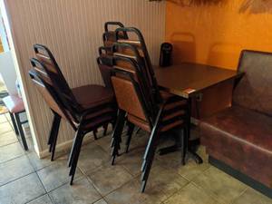 lot 3376 image: 11 Chairs And One Table