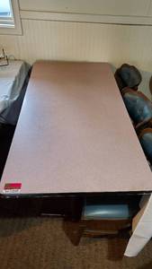 lot 3409 image: 5ft x 30in Dining Table