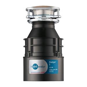 lot 34279 image: InSinkErator Badger 1, 13 HP Household Food Waste Disposer