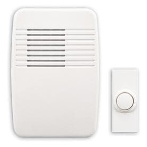 lot 34320 image: Utilitech White Wireless Doorbell Kit