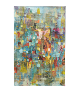 lot 34250 image: Mohawk Home Confetti Canvas Area Rug Retail$322.99