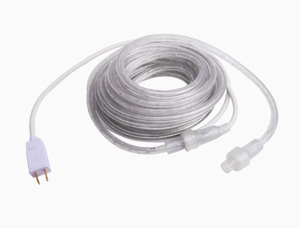lot 34322 image: Utilitech 24-ft Clear Rope Light 0038-0002