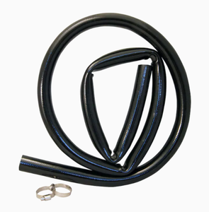 lot 35519 image: 6 Ft. Dishwasher Drain Hose Pvc 78 788167 Includes 2 Clamps - Lot Of 2