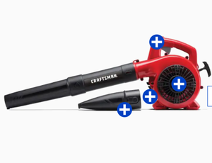 lot 39524 image: Craftsman B210 2-Cycle 25cc Gas Leaf Blower