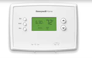 lot 39551 image: Honeywell Home 1-Week Programmable Thermostat