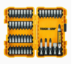 lot 35476 image: Dewalt Dwa46set Tough Grip 46-piece Screwdriver Bit Set