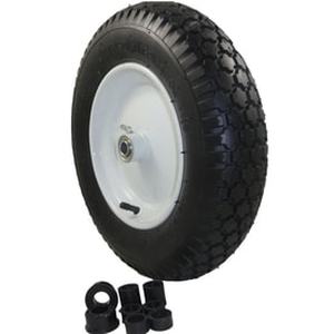 lot 6383 image: Marathon Universal Fit - Wheelbarrow Tires (set of 2) 14.5